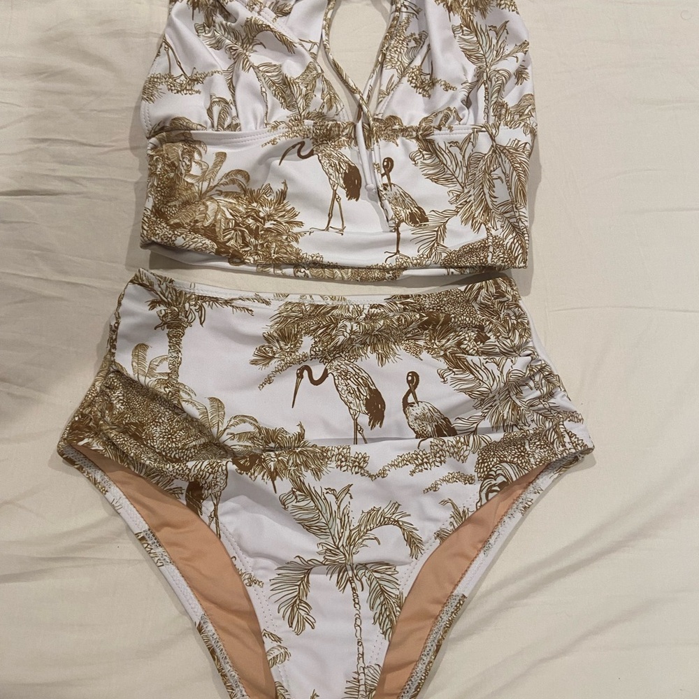 Rio Tropical Print Bikini Set - Picture 3 of 8